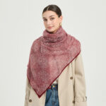 Elora Airweave Kaschmirschal - Burgunderrot