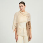 Sciarpa Elora Airweave in cashmere - Beige