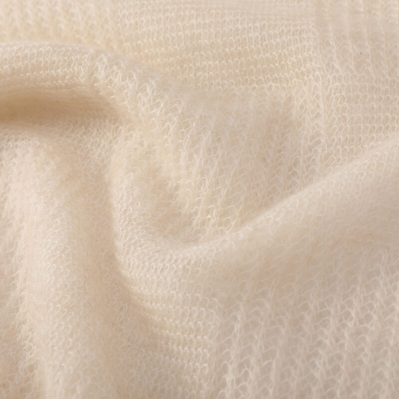 Elora Airweave Kaschmirschal - Beige – Bild 6