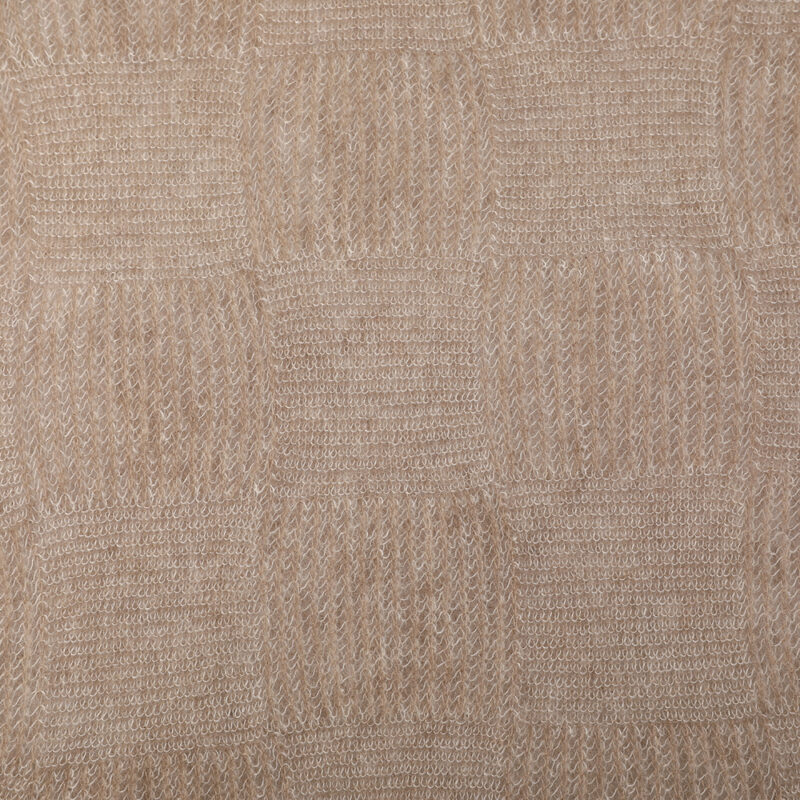 Sciarpa Elora Airweave in cashmere - Khaki - immagine 5