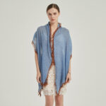 Hena Cloudlight Cashmere Scarf - Blue