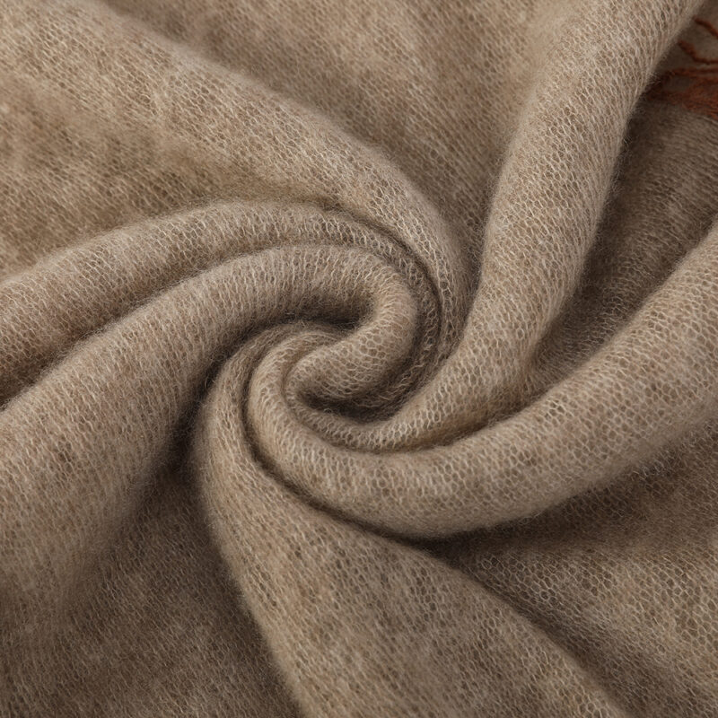 Hena Cloudlight Cashmere Scarf - Khaki - Image 5