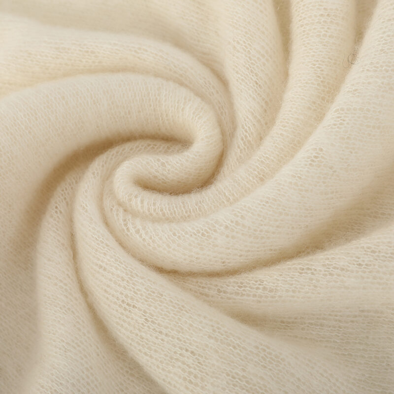 Hena Cloudlight Cashmere Scarf - White - Image 5