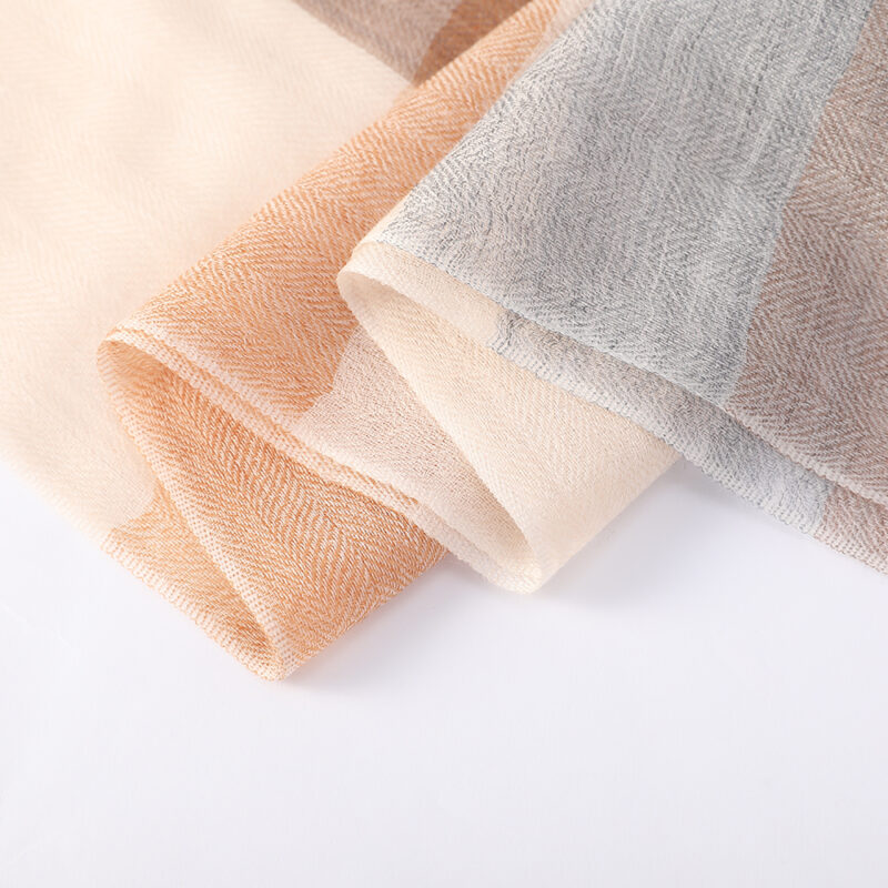 Veda Featherlight Lambswool Scarf Wrap - Image 7