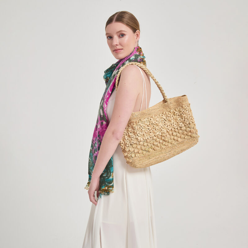 Tote in rafia Beth - immagine 3