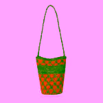 Clady Raffia Crossbody Tasche