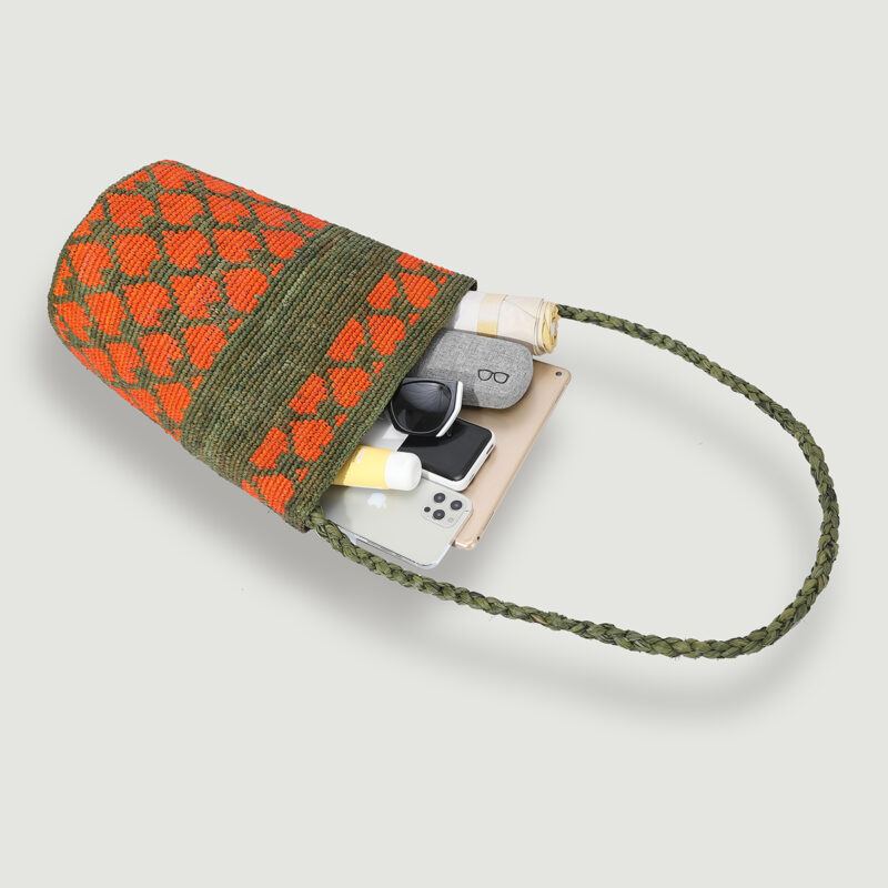 Clady Raffia Crossbody Bag - Image 6