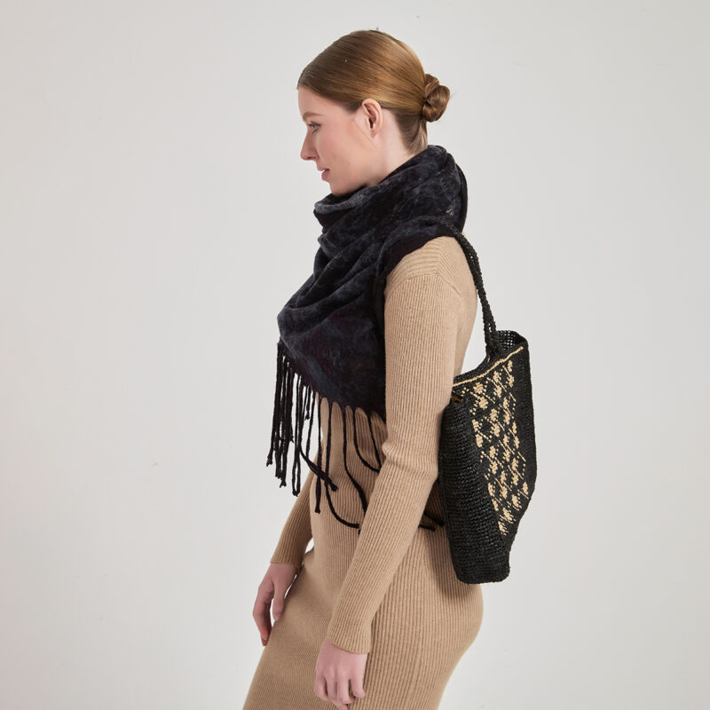 Tote in rafia Jina - immagine 3
