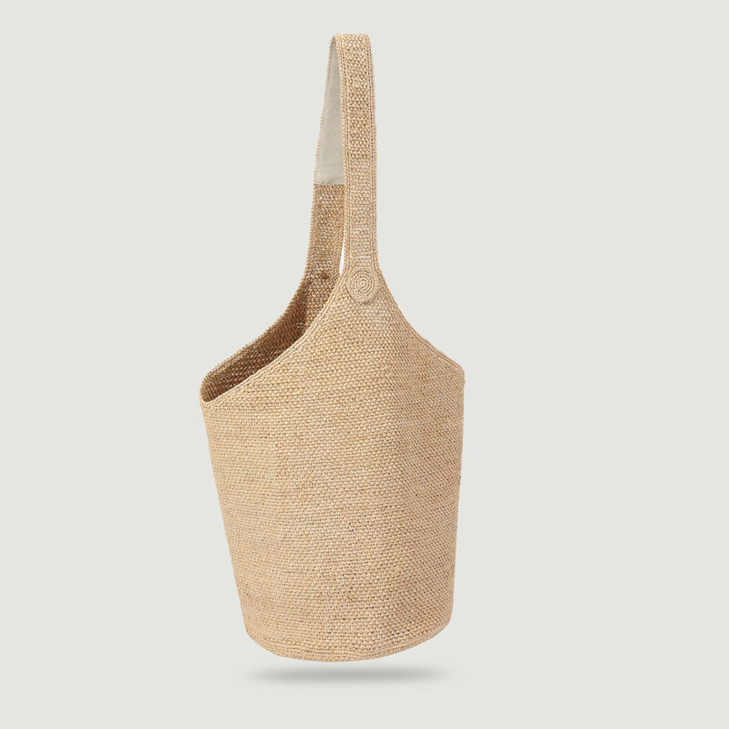 Kara Raffia Shoulder Bag – Image 2