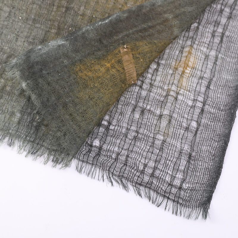 Gianna Featherlight Cashmere Scarf Wrap - Green - Image 7