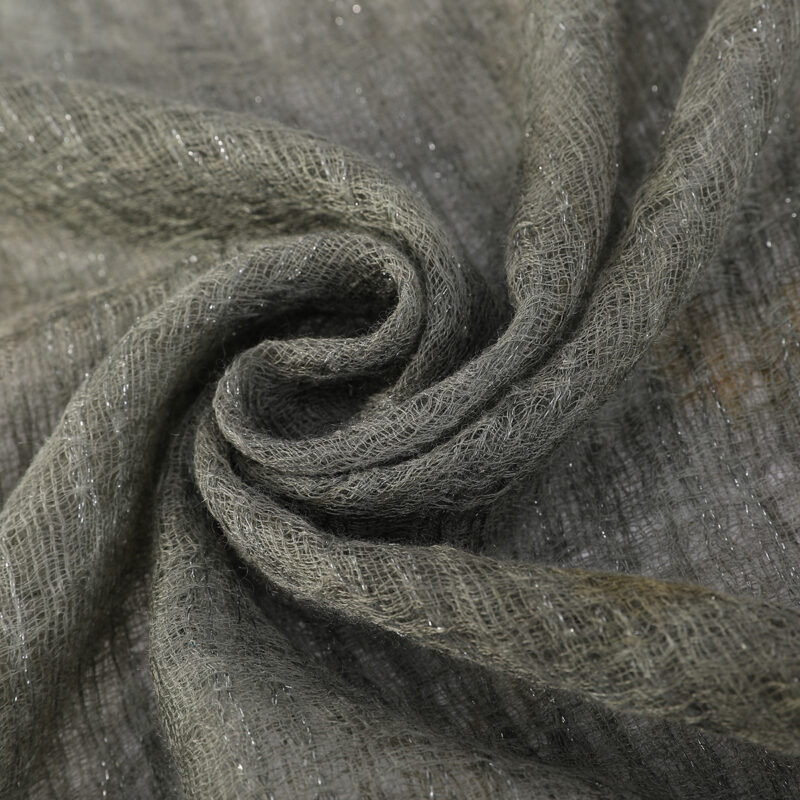 Gianna Featherlight Cashmere Scarf Wrap - Green - Image 5