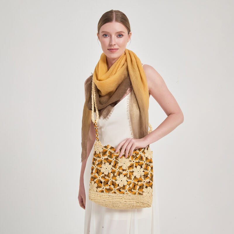 Helen Raffia Tote - Image 2