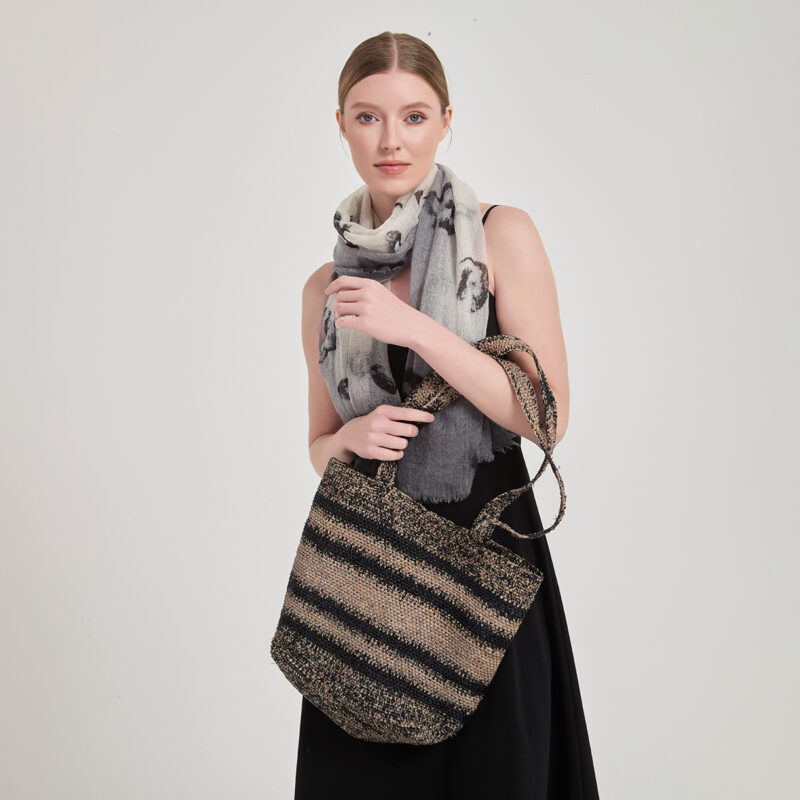 Abbi Raffia Tote - Image 2