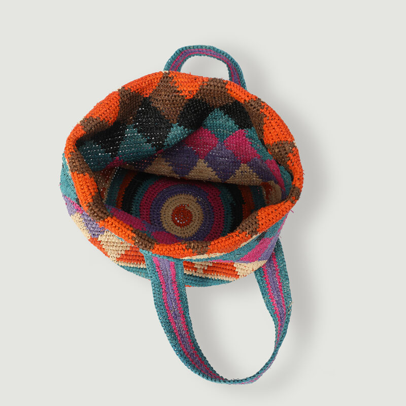 Lena Raffia Crossbody Bag - Image 6