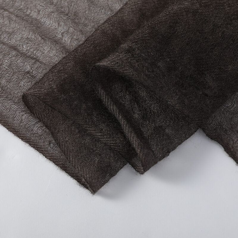 Alaya Featherlight Cashmere Scarf Wrap - Green - Image 6