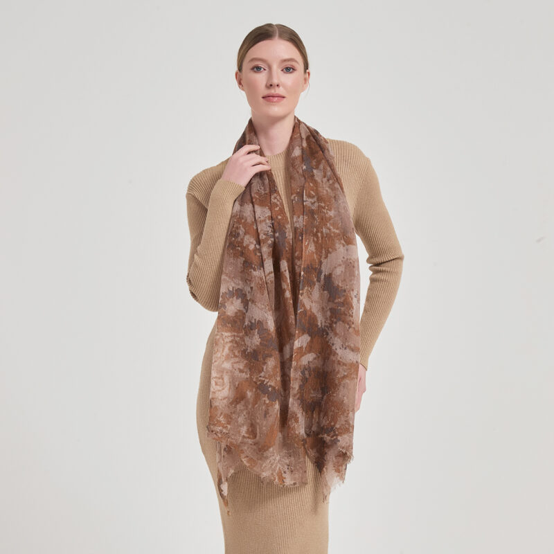 Alia Featherlight Cashmere Scarf Wrap - Image 3