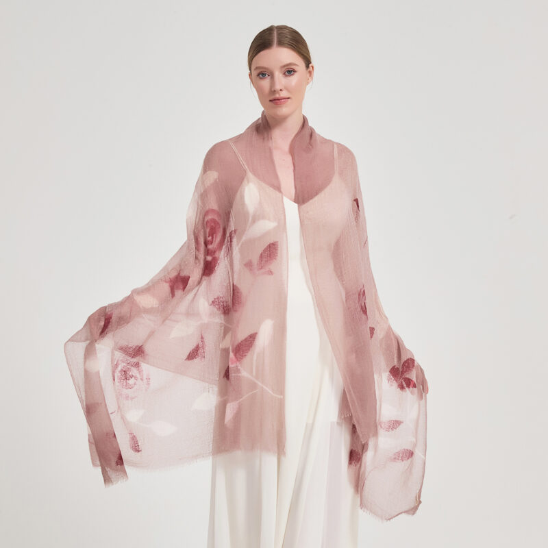 Dali Featherlight Cashmere Scarf Wrap - Image 3