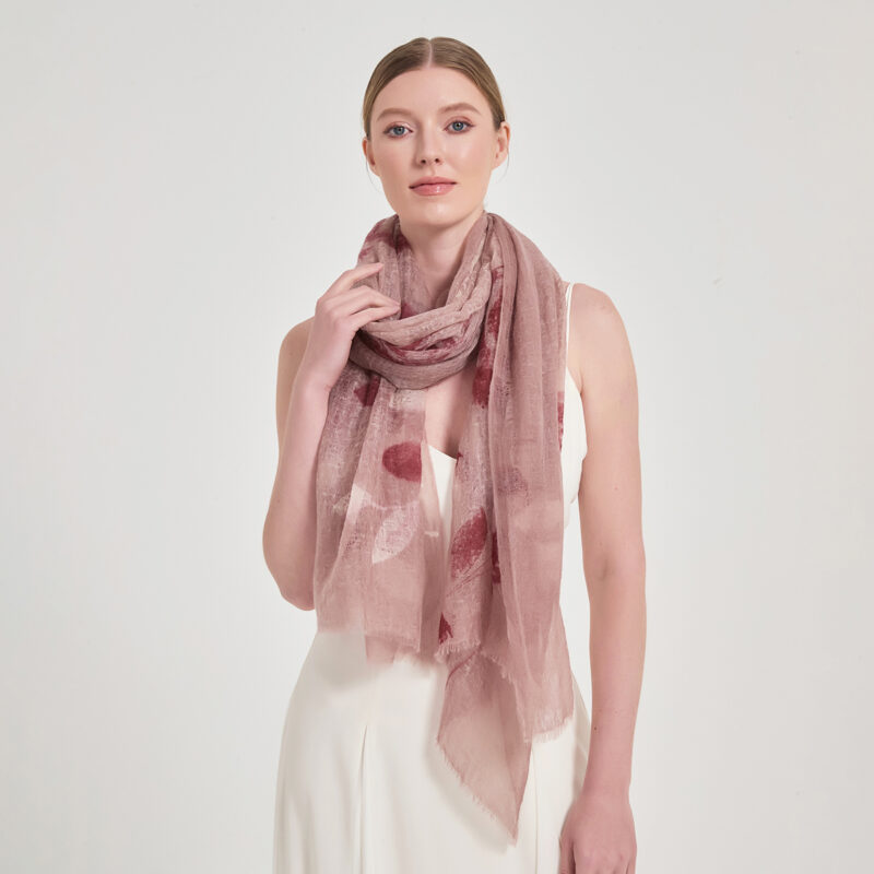 Dali Featherlight Cashmere Scarf Wrap - Image 4