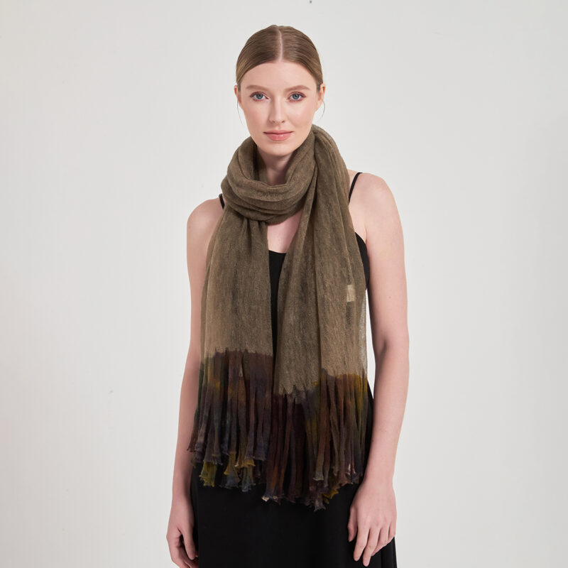 Daya Featherlight Cashmere Scarf Wrap - Image 4