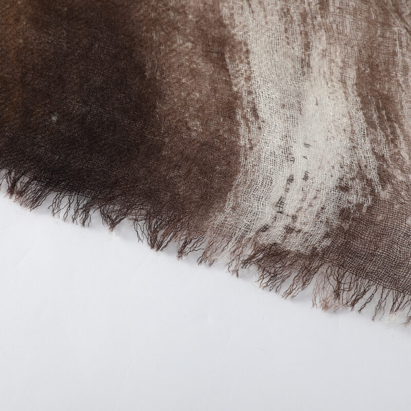 Alaya Featherlight Cashmere Scarf Wrap - Yellow - Image 7