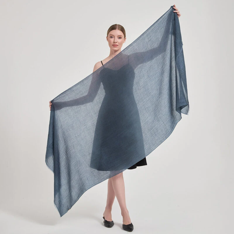 Bianca Featherlight Cashmere Scarf Wrap - Image 2